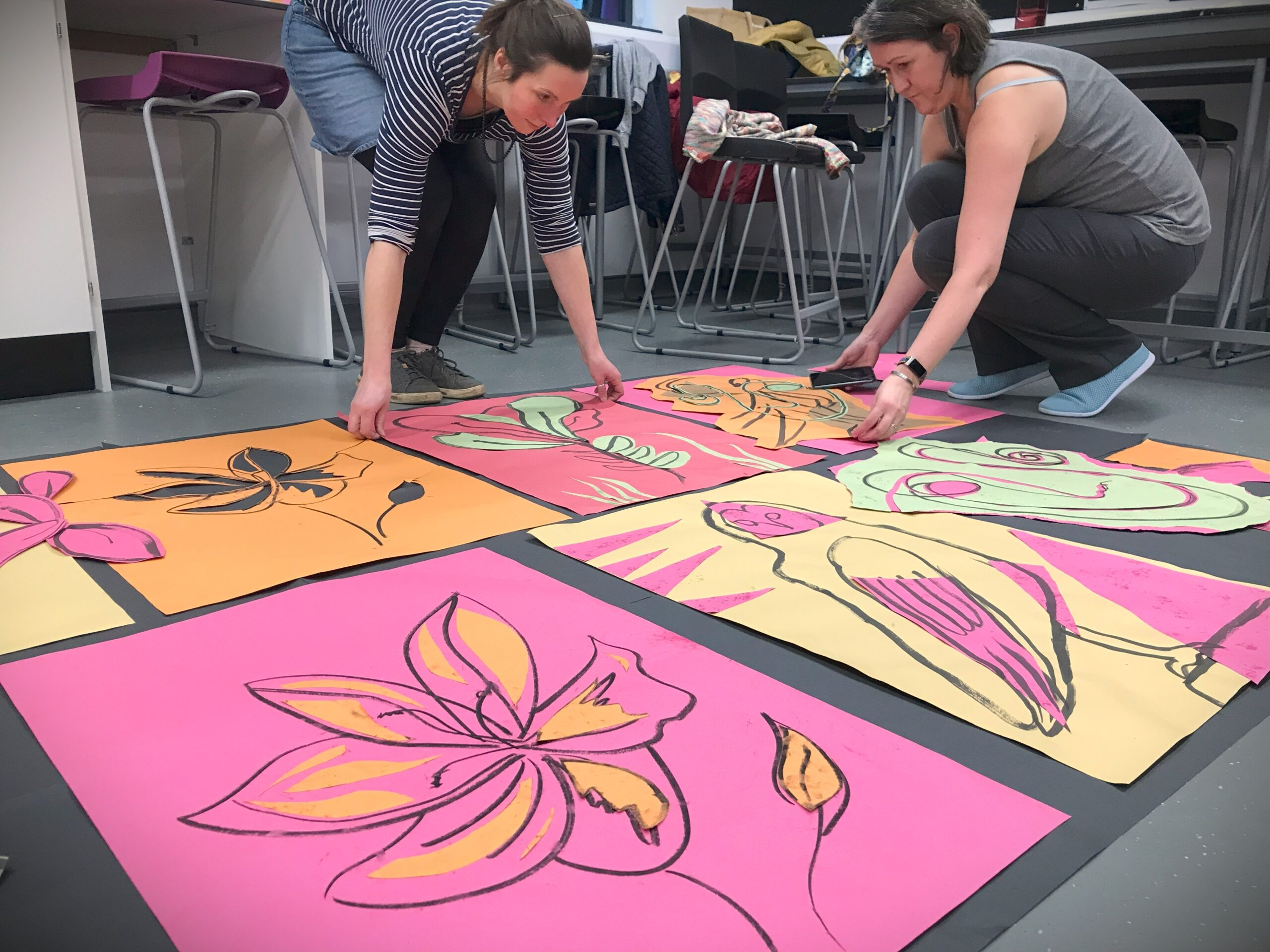 CAMHS Mural Workshop